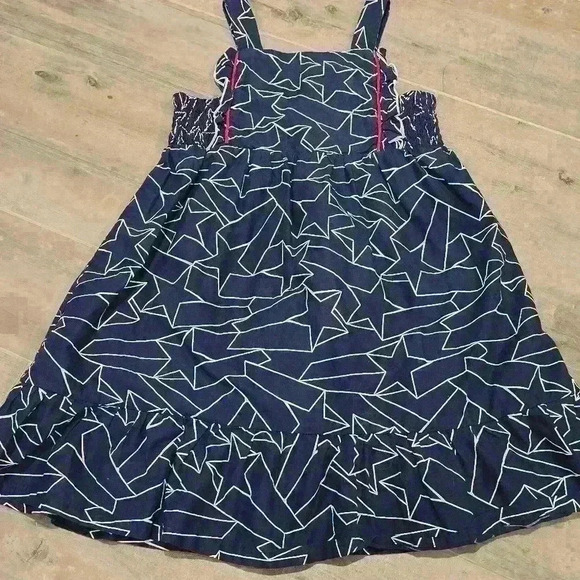 Cat & Jack Red, White and Blue Patriotic Maxi Dress - Picture 5 of 9